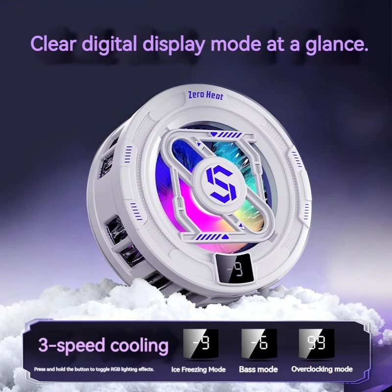 Gaming Accessories Mobile - Refroidisseur mobile K52 AI avec clip