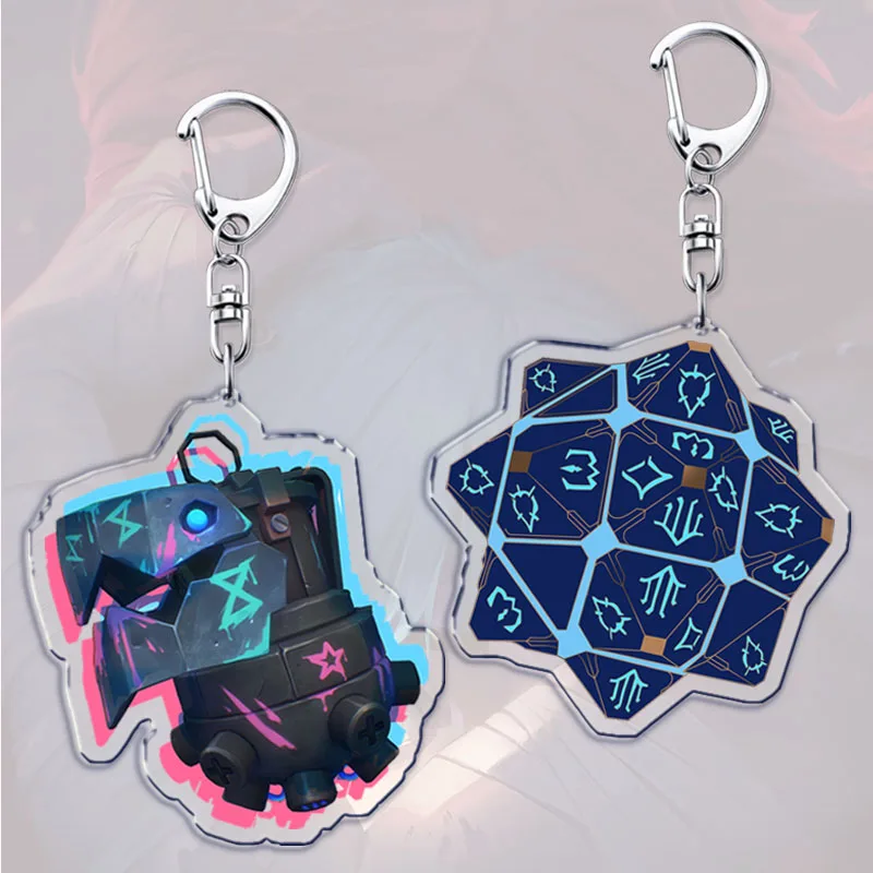 Jinx Gaming Accessories - Porte-clés de série télévisée d'animation Arcane,