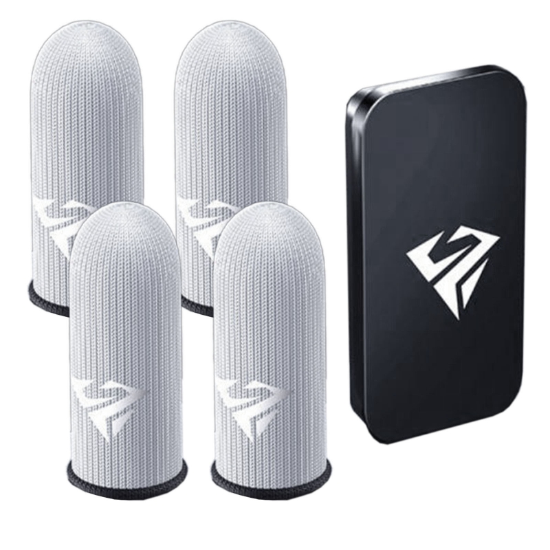 Gaming Accessories Mobile - Protège-doigts anti-transpiration pour écran tactile gamer,