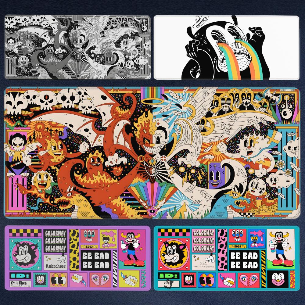 Gaming Accessories In Japan - Tapis de bureau japonais Kawaii Rubrehose,