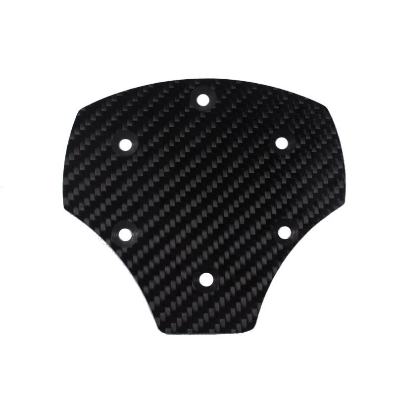 Gaming Accessories Logo - Plaque centrale en fibre de carbone