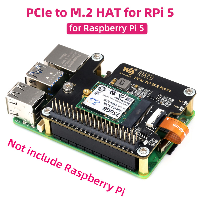 Pcie Extension Cable - Raspberry Pi 5 PCIe vers M.2