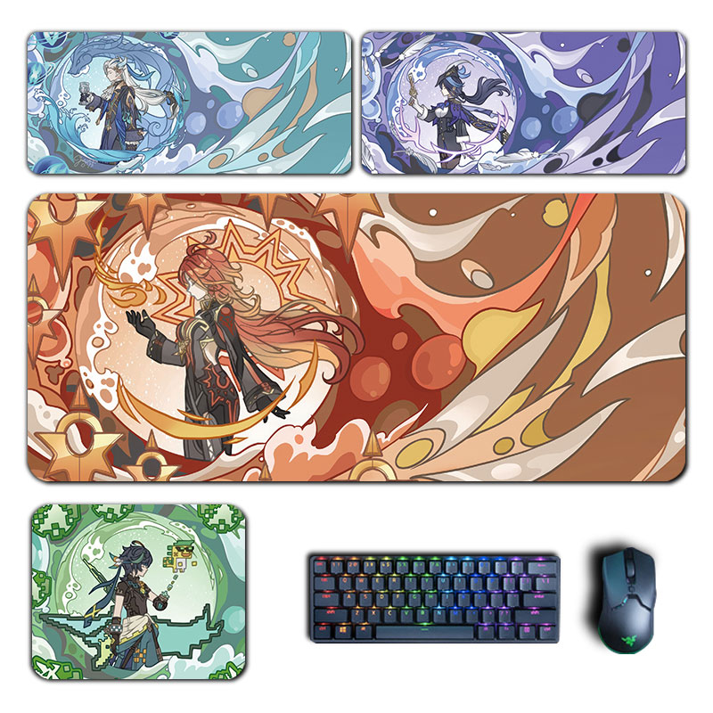 Gaming Accessories In Japan - Tapis de souris Anime Genshin Impact