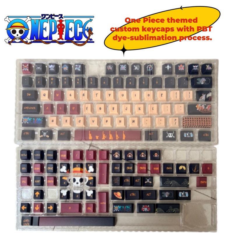 Gaming Accessories Anime - Keycaps PBT personnalisés à sublimation à