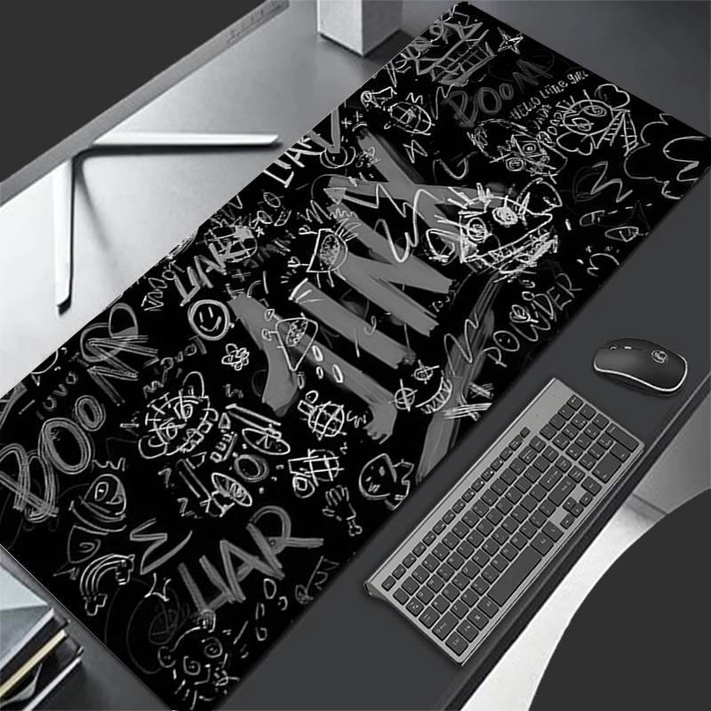 Jinx Gaming Accessories - Noir gris j-jinx grand tapis de
