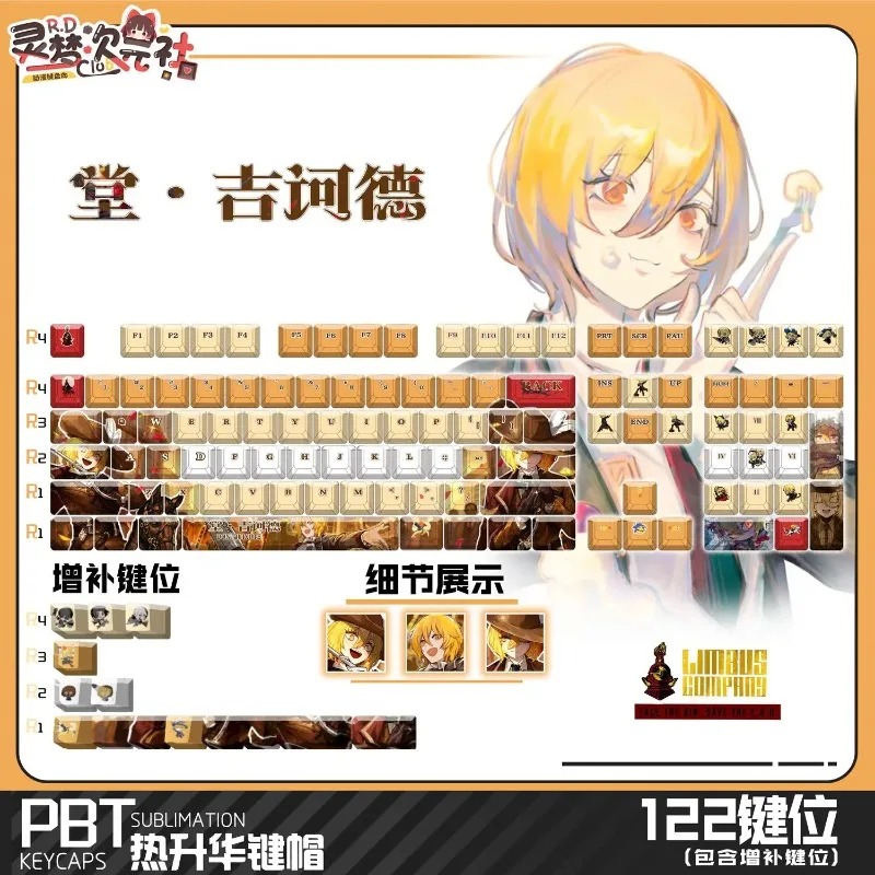 Capuchons de touches de clavie - Gaming Accessories Anime avis et prix