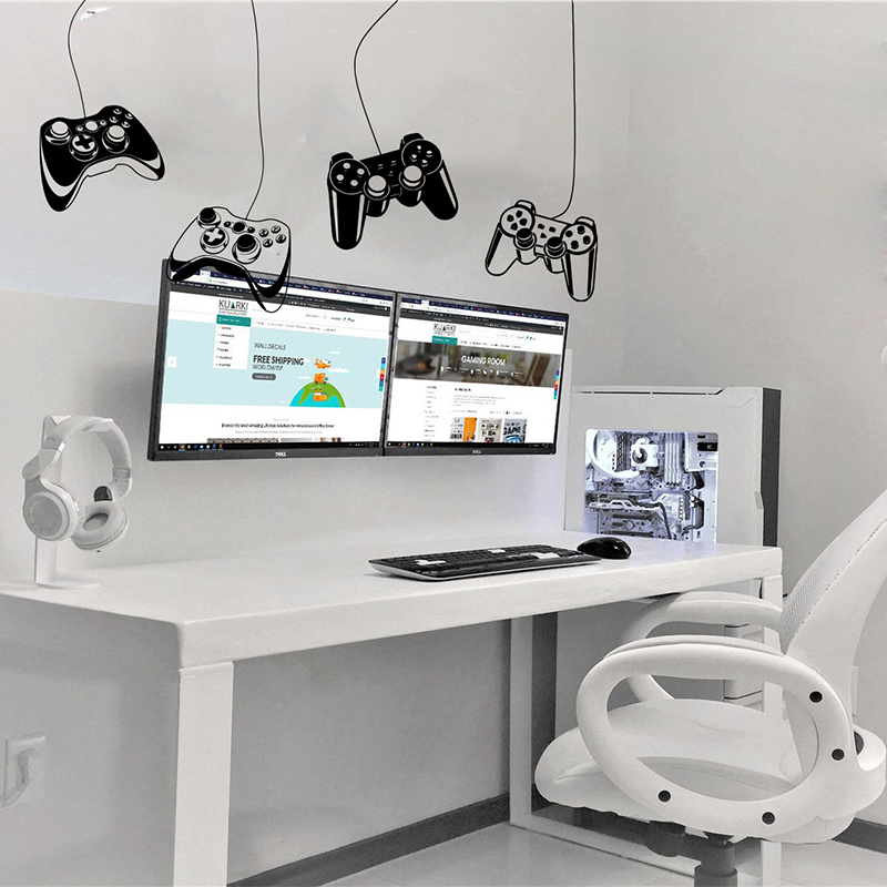 Autocollant mural de contrôleu - Gaming Accessories Wallpaper avis et prix