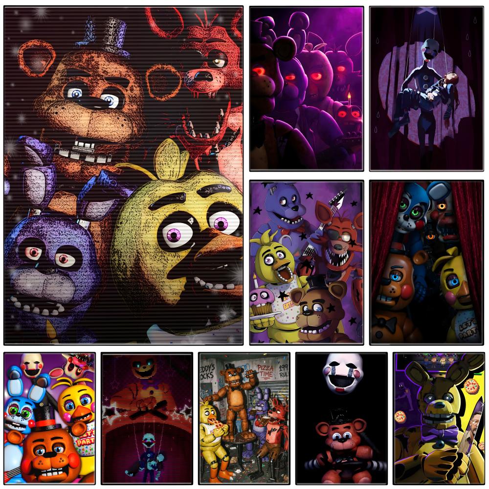 Affiche d'horreur animatroniqu - Gaming Accessories Wallpaper avis et prix