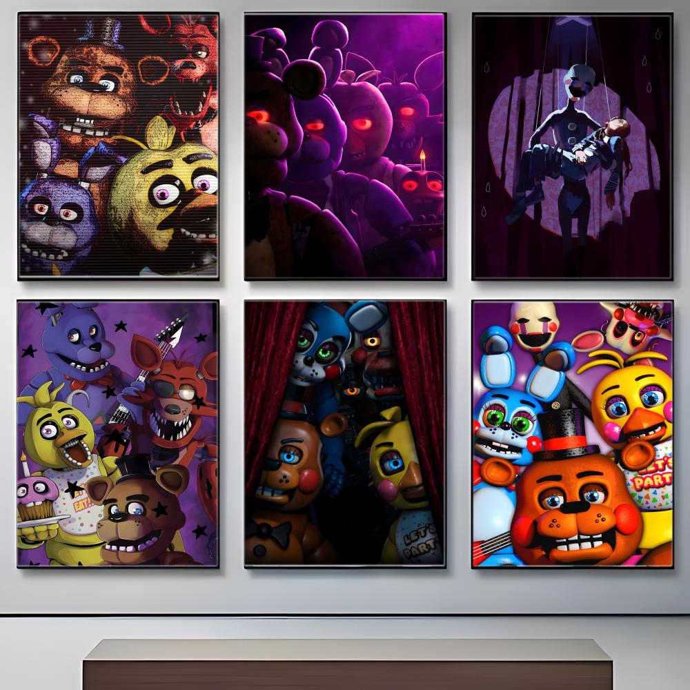 Affiche d'horreur animatroniqu - Gaming Accessories Wallpaper avis et prix