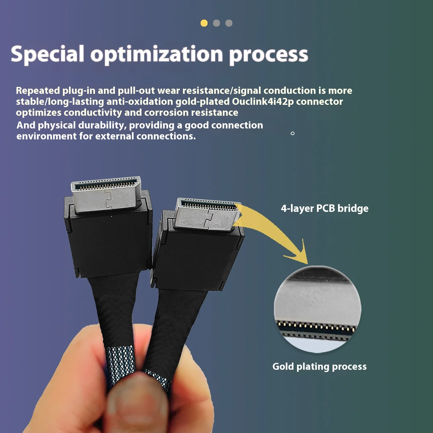 Câble PCIE 4.0 X4 Oculink 4i / - Pcie Extension Cable avis et prix