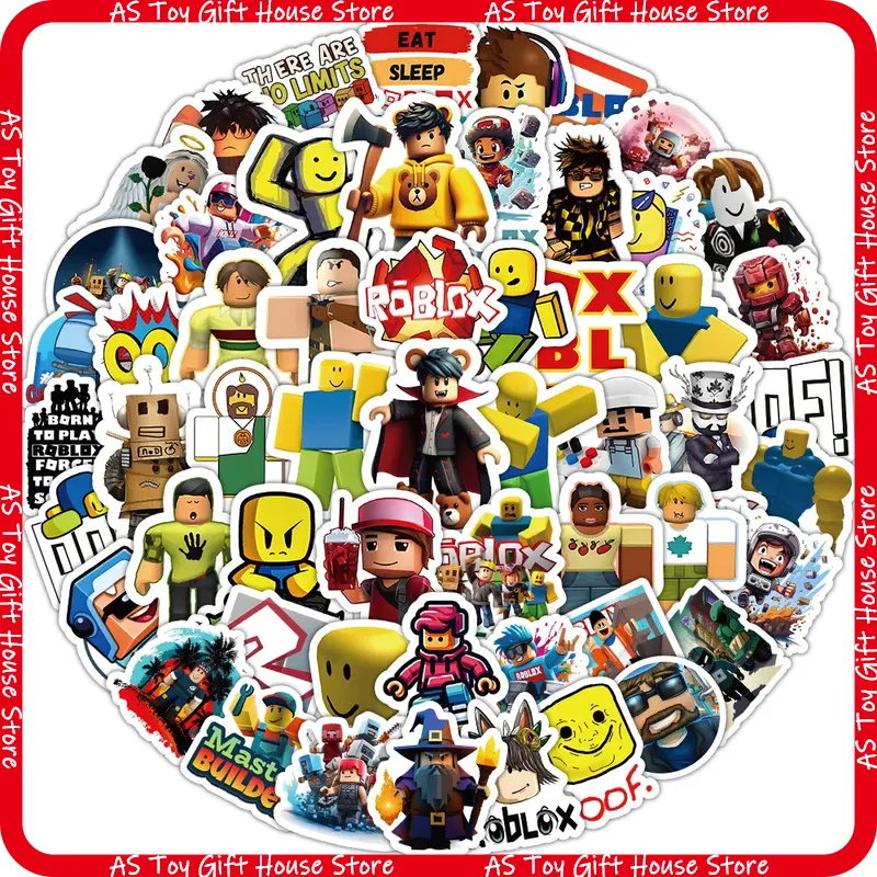 100 autocollants Roblox, dessi - Gaming Accessories Roblox avis et prix