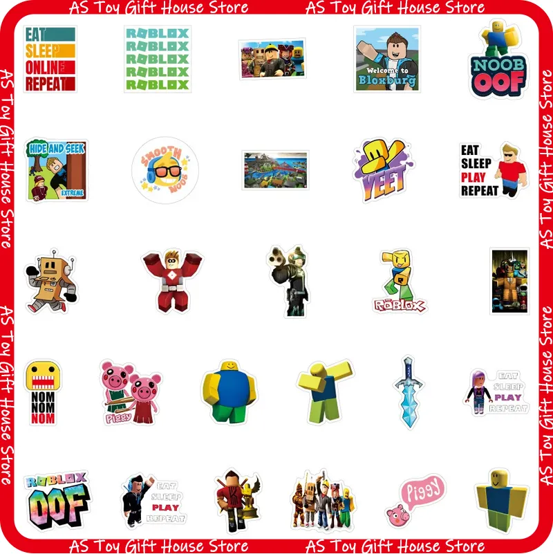 Autocollants Roblox en vinyle  - Gaming Accessories Roblox avis et prix