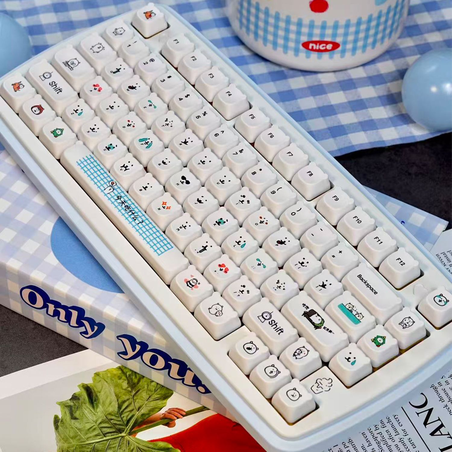 Capuchons de touches PBT Kawai - Gaming Accessories In Japan avis et prix