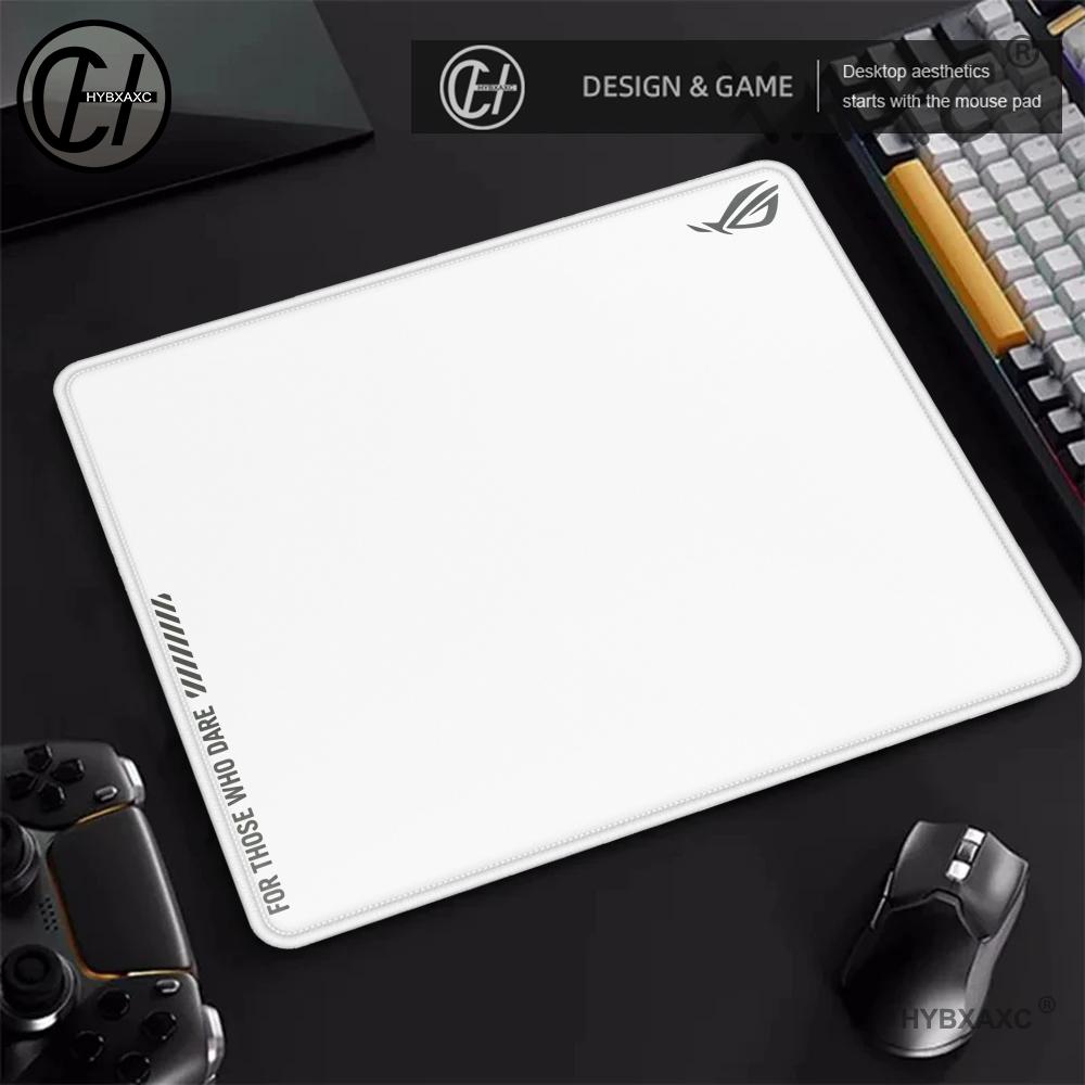 Tapis de bureau ROG blanc, log - Gaming Accessories Logo avis et prix