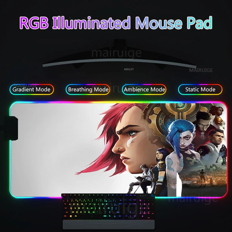 Arcane tapis de souris RGB Led - Jinx Gaming Accessories avis et prix