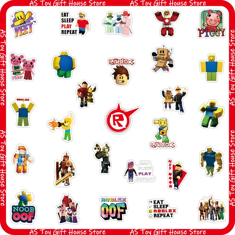 50 autocollants Roblox impermé - Gaming Accessories Roblox avis et prix