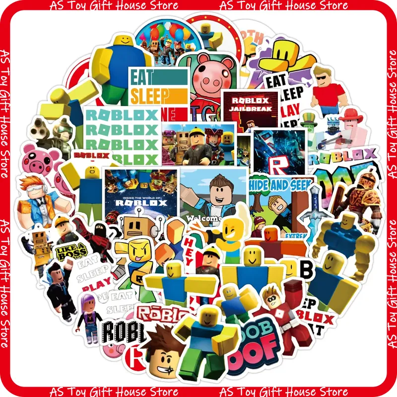 50 autocollants Roblox impermé - Gaming Accessories Roblox avis et prix